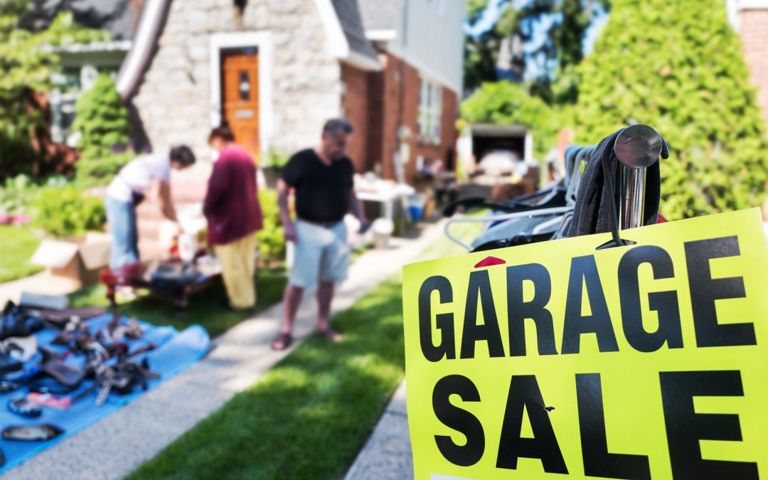 Lighten the Load Before You Move – It’s Not Too Late for a Garage Sale