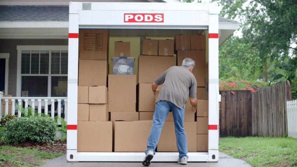 pods moving containers