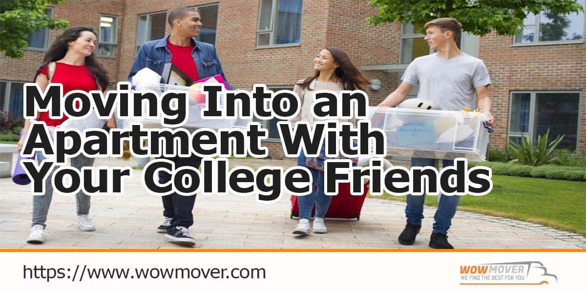 Moving Into an Apartment With Your College Friends