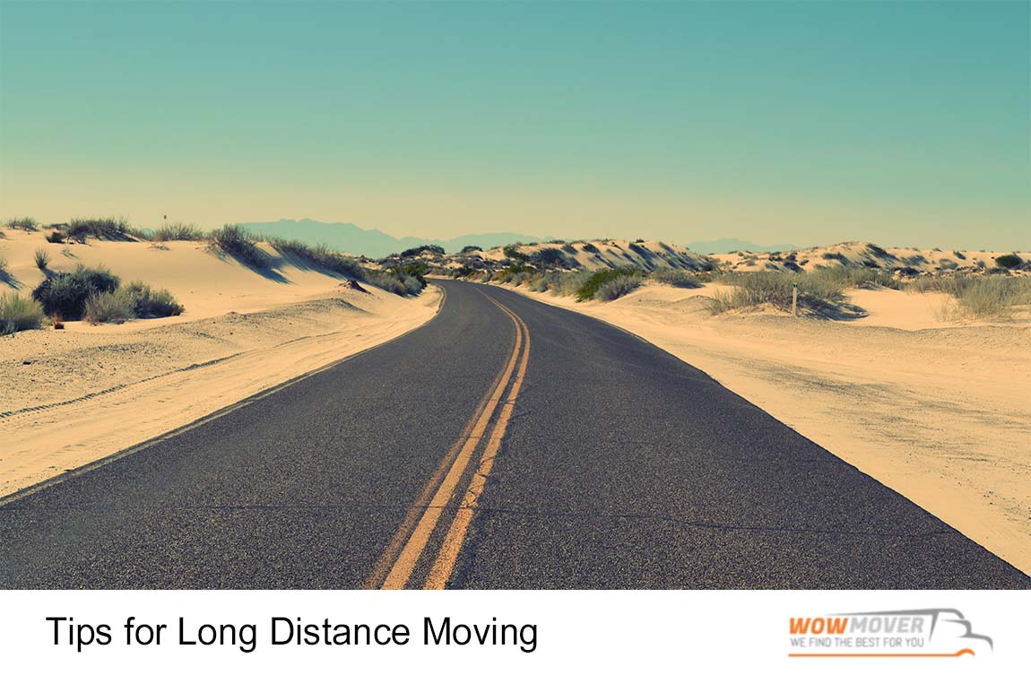 Tips for Long Distance Moving