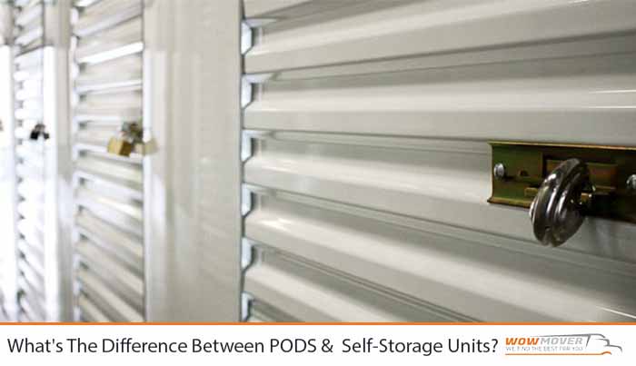 What’s The Difference Between PODS & Self-Storage Units?