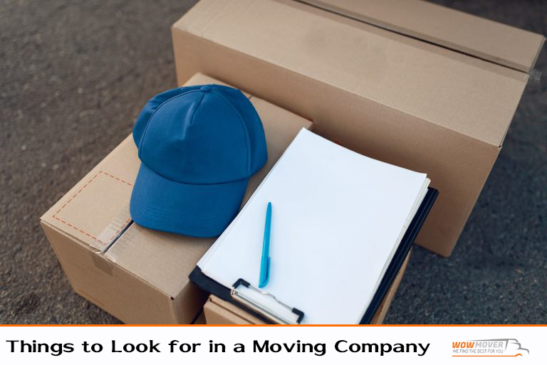 Things to Look for in a Moving Company