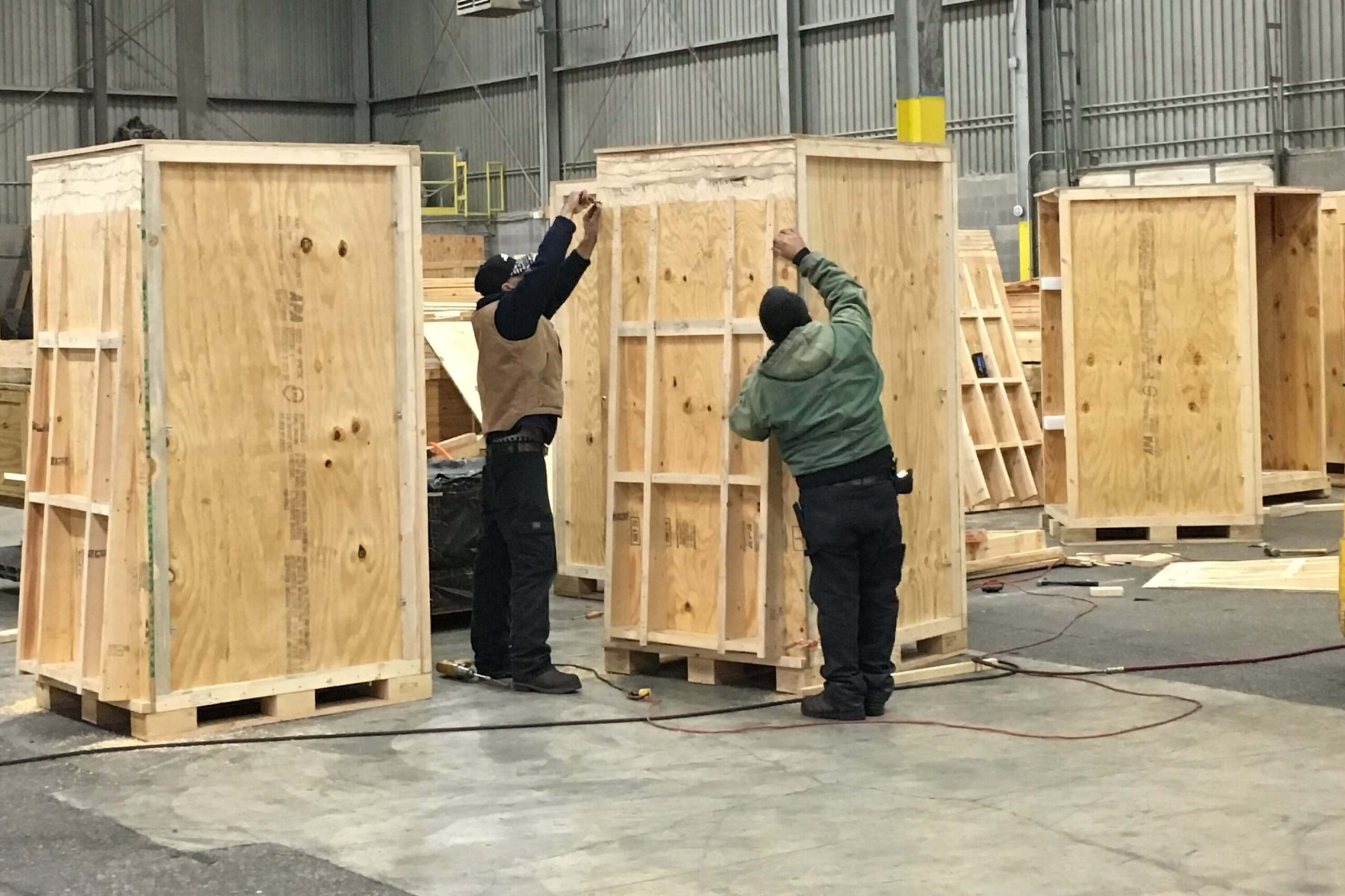 When and Why Do You Use Wooden Moving Crates?