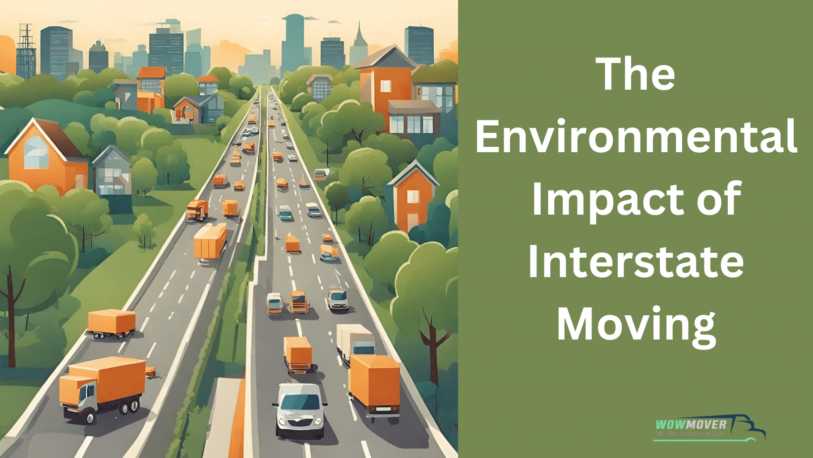 The Environmental Impact of Interstate Moving and How to Minimize It