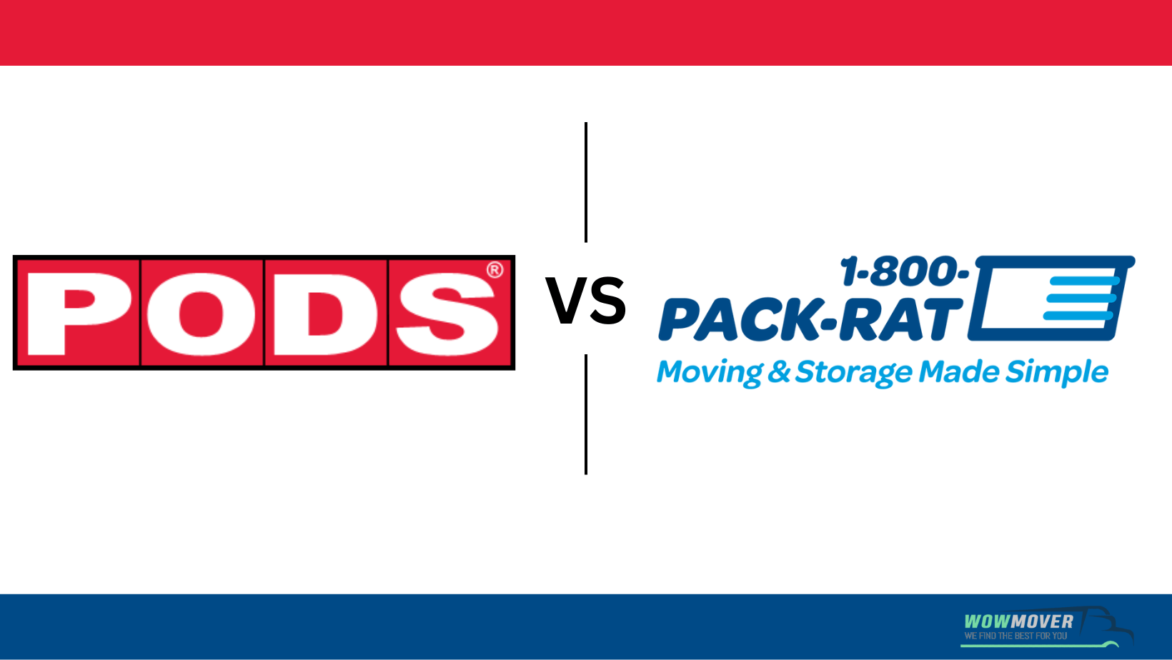 PODS vs. PACK-RAT®: Which Portable Moving Container is Right for You?