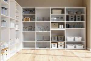 home organization with pack rat containers