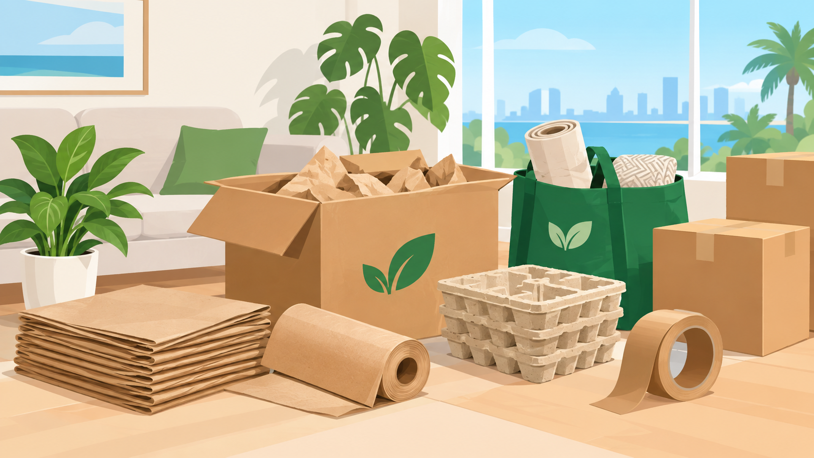 How to Find Eco-Friendly Packing Supplies for Moving