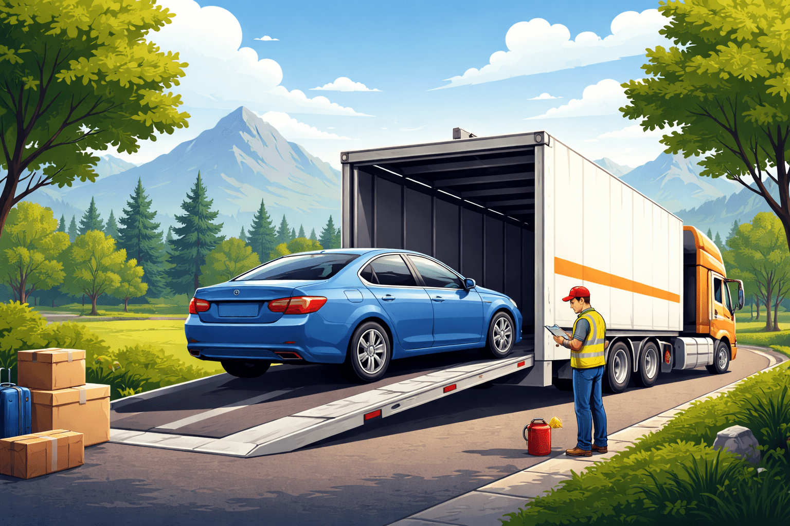 How to Move Your Car Safely Across State Lines