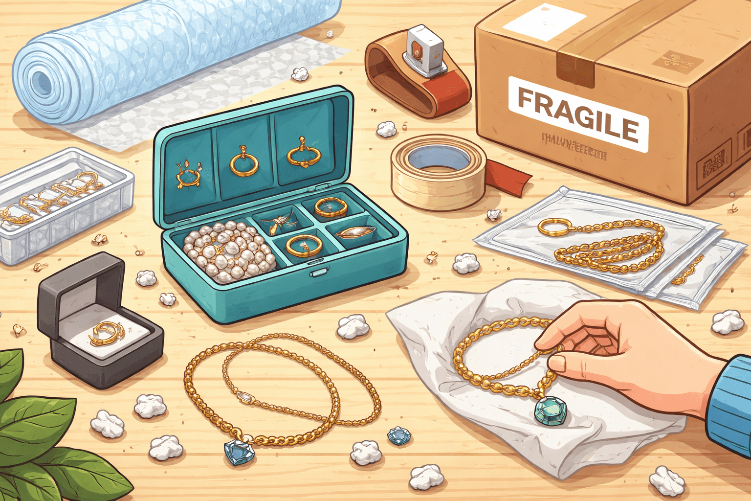 How to Pack Jewelry for Moving Without Damage