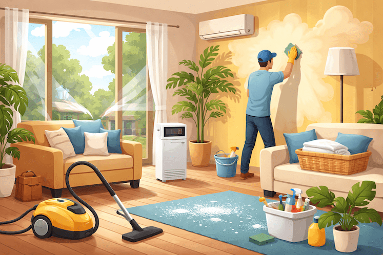 How to Remove Smoke Smell After Moving In