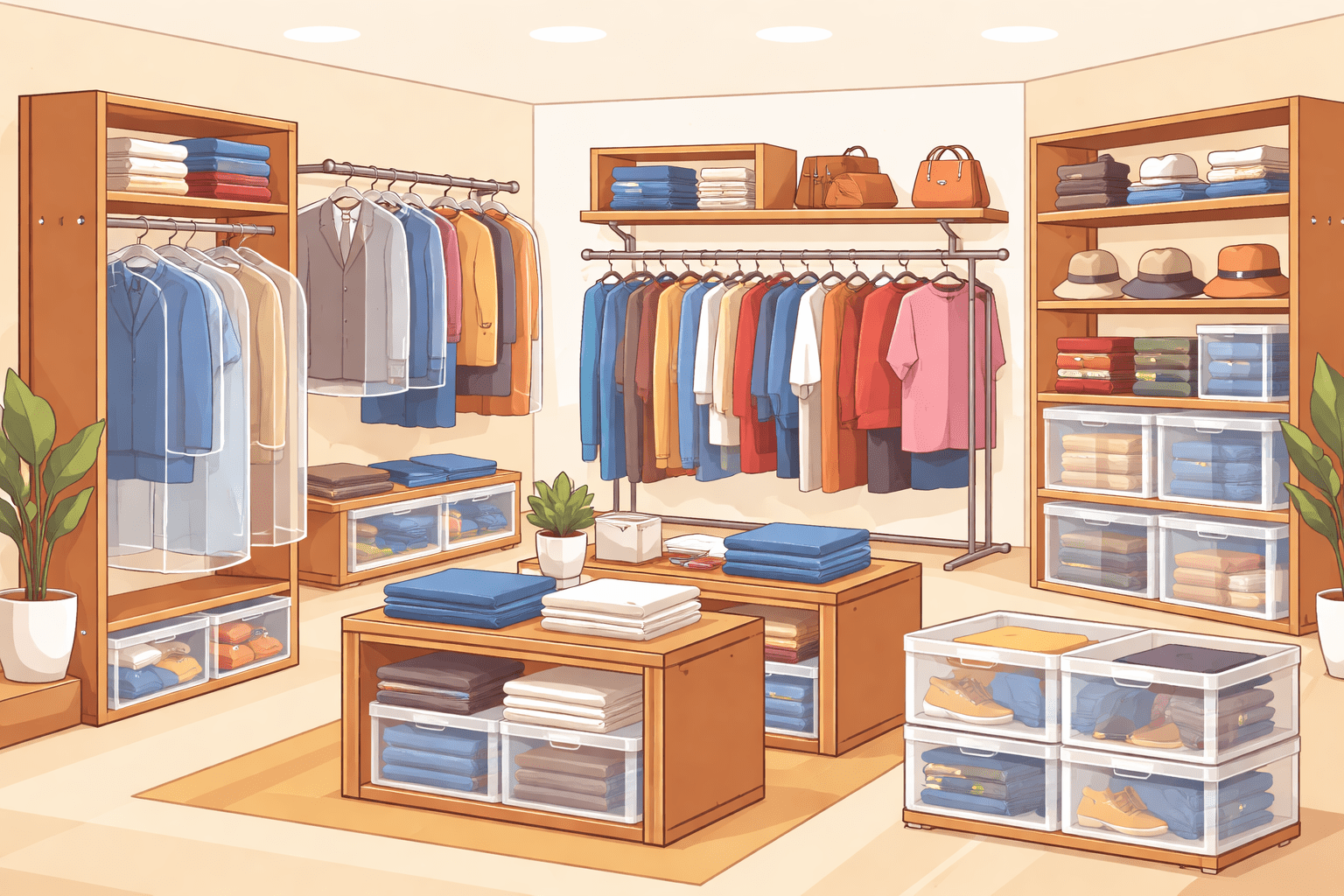 Smart Packing Hacks to Maximize Space in Clothing Stores
