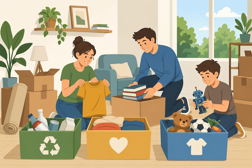 Smart Ways to Declutter Before Moving Homes