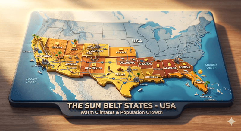 Sun Belt States