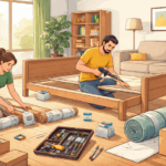 disassembled furniture