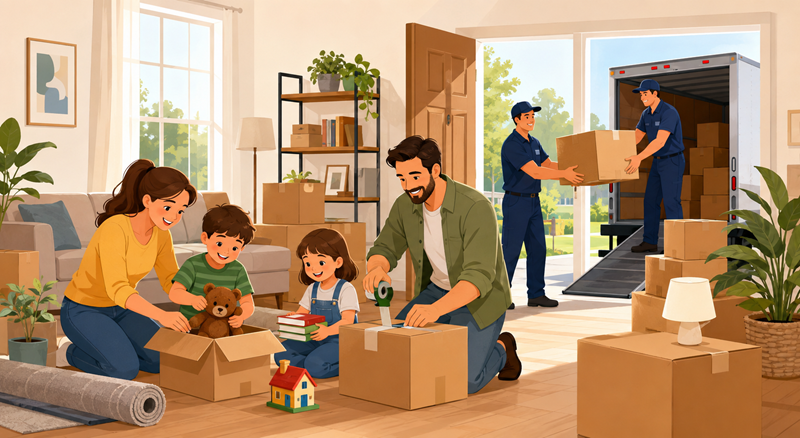 Make Moving With Kids Easier Without the Extra Stress