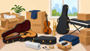 moving musical instruments