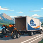 How to Move a Motorcycle Cross-Country Safely