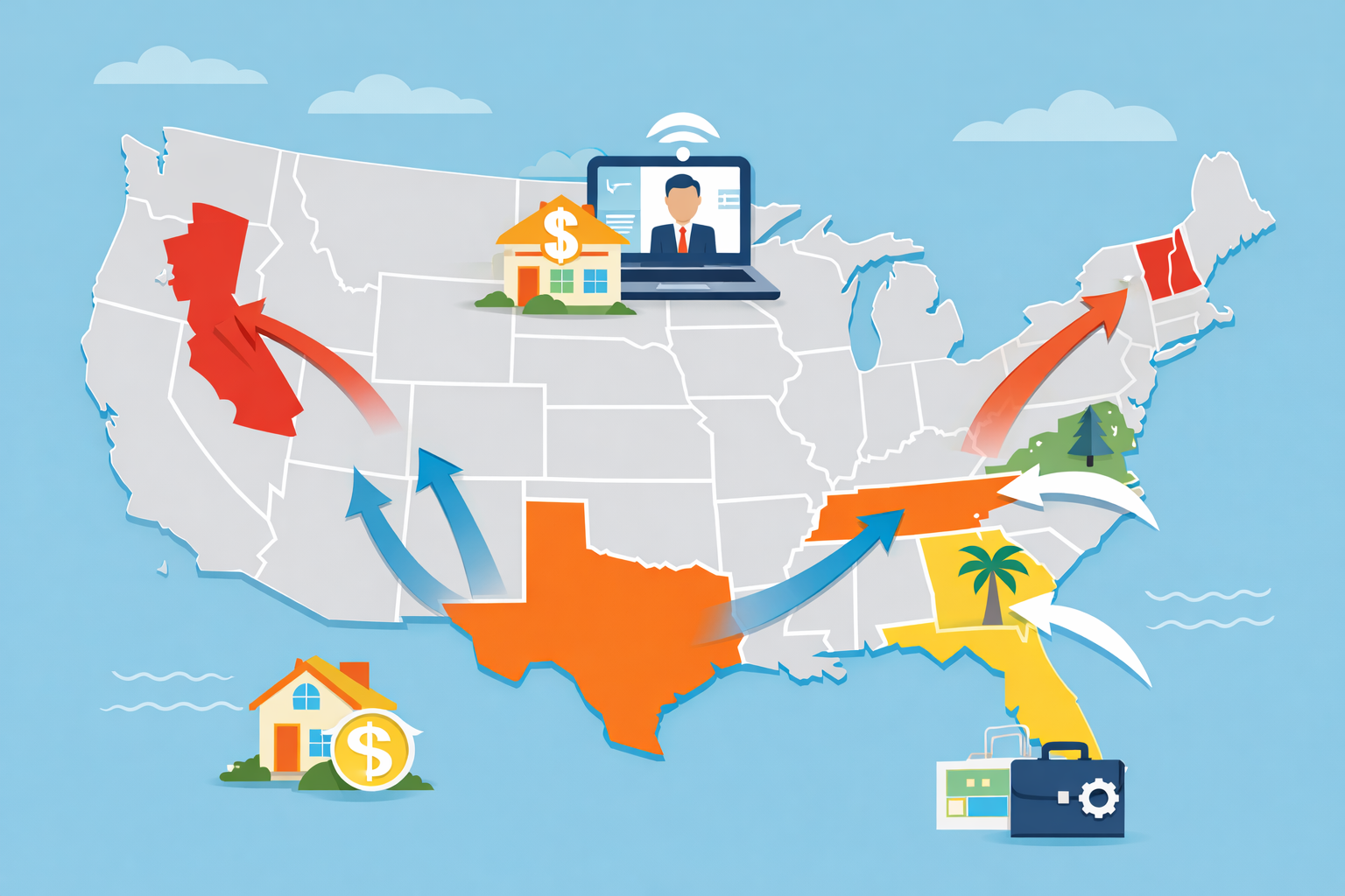 How Current U.S. Migration Trends Are Shaping Interstate Moves