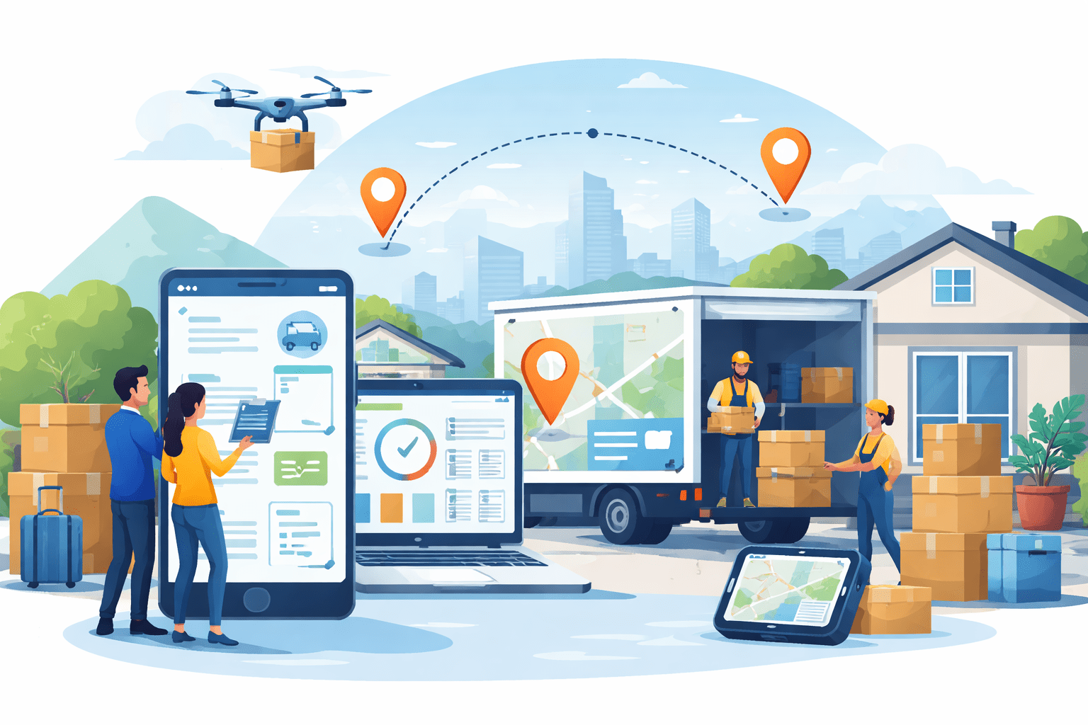 How Technology Is Transforming Interstate Moving Today