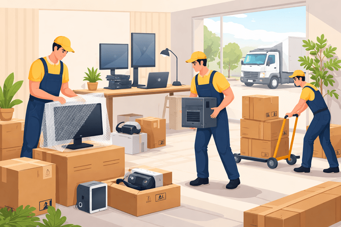 Best Movers for Electronics & Home Office Setup