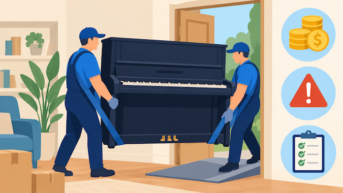 How to Move a Piano: Cost, Risks, and How to Prepare