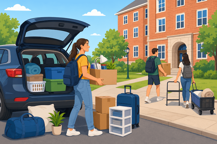 College Moving Tips for Out-of-State Students