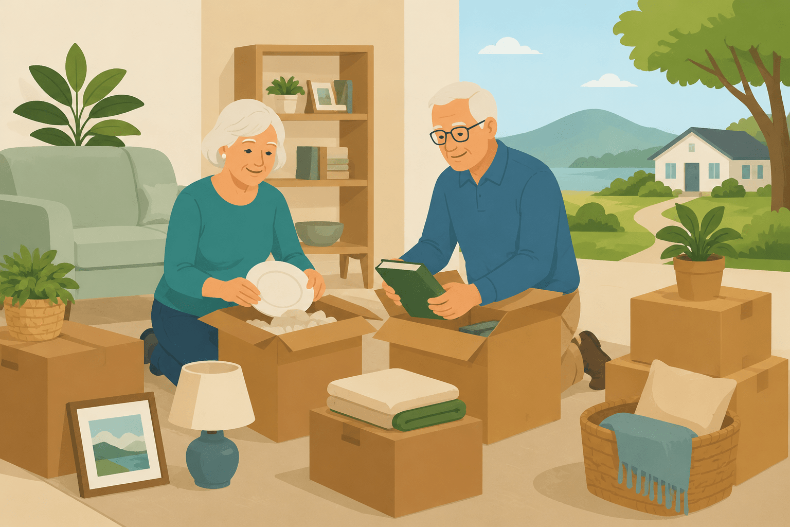 Retirement Relocation: How to Downsize Without Stress