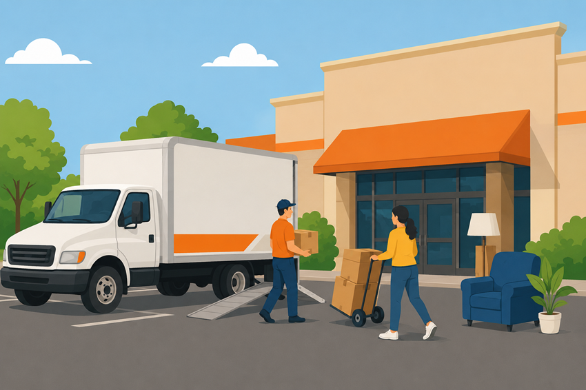 Can You Return a Home Depot Truck to a Different Location?