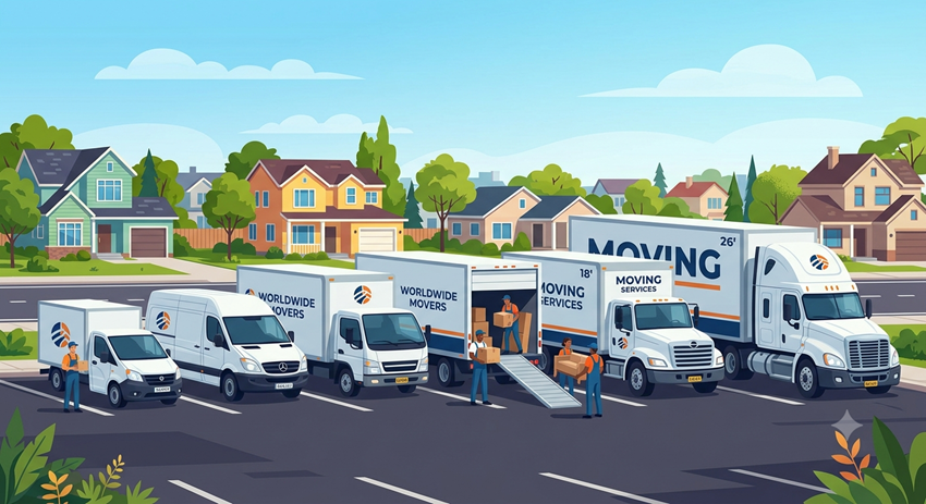 Rent a Moving Truck for a One-Way Trip