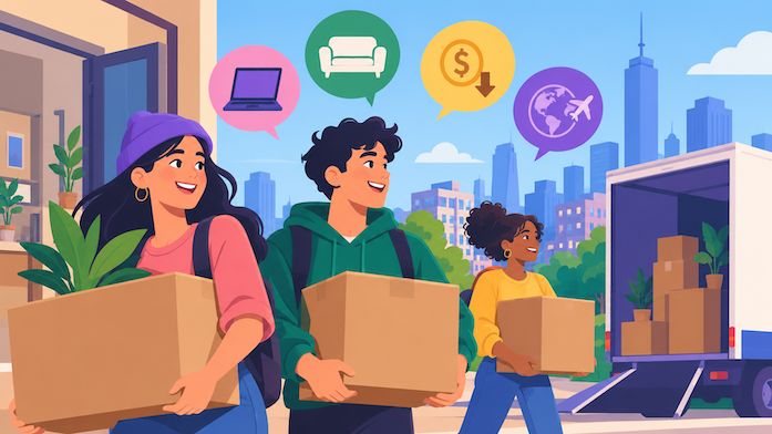 Gen Z Moving Trends: Where Young Adults Are Relocating and Why