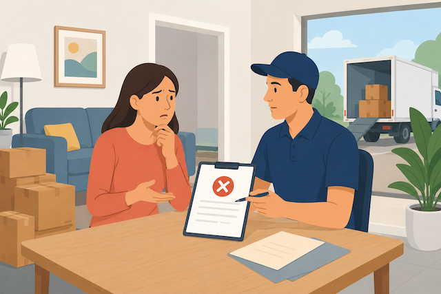 How to Get Out of a Moving Company Contract