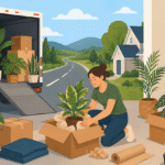 Learn how to move houseplants across state lines — USDA rules, state inspection laws, temperature tips, and packing advice for long-distance moves.