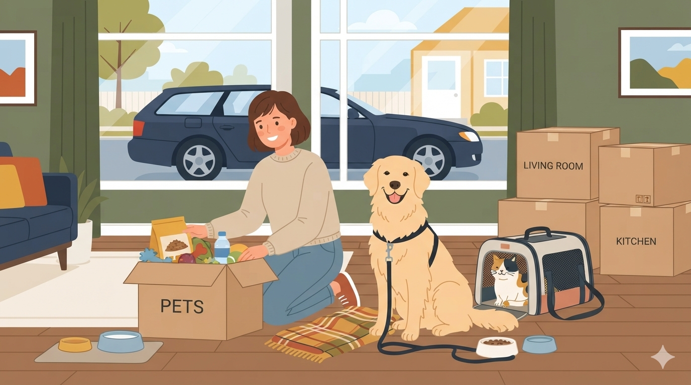 Moving with Pets: Stress-Free Tips for Long-Distance Moves