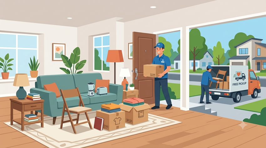Where to Donate Household Items With Free Pickup
