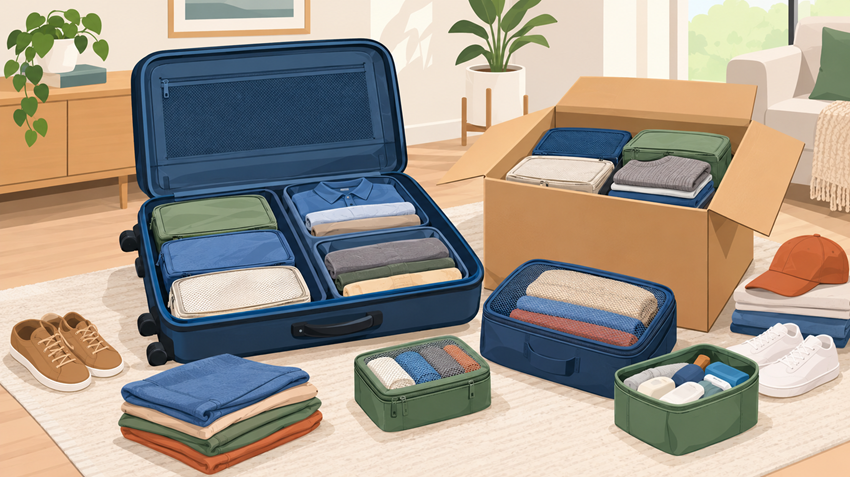How to Use Packing Cubes for Moving Without the Stress