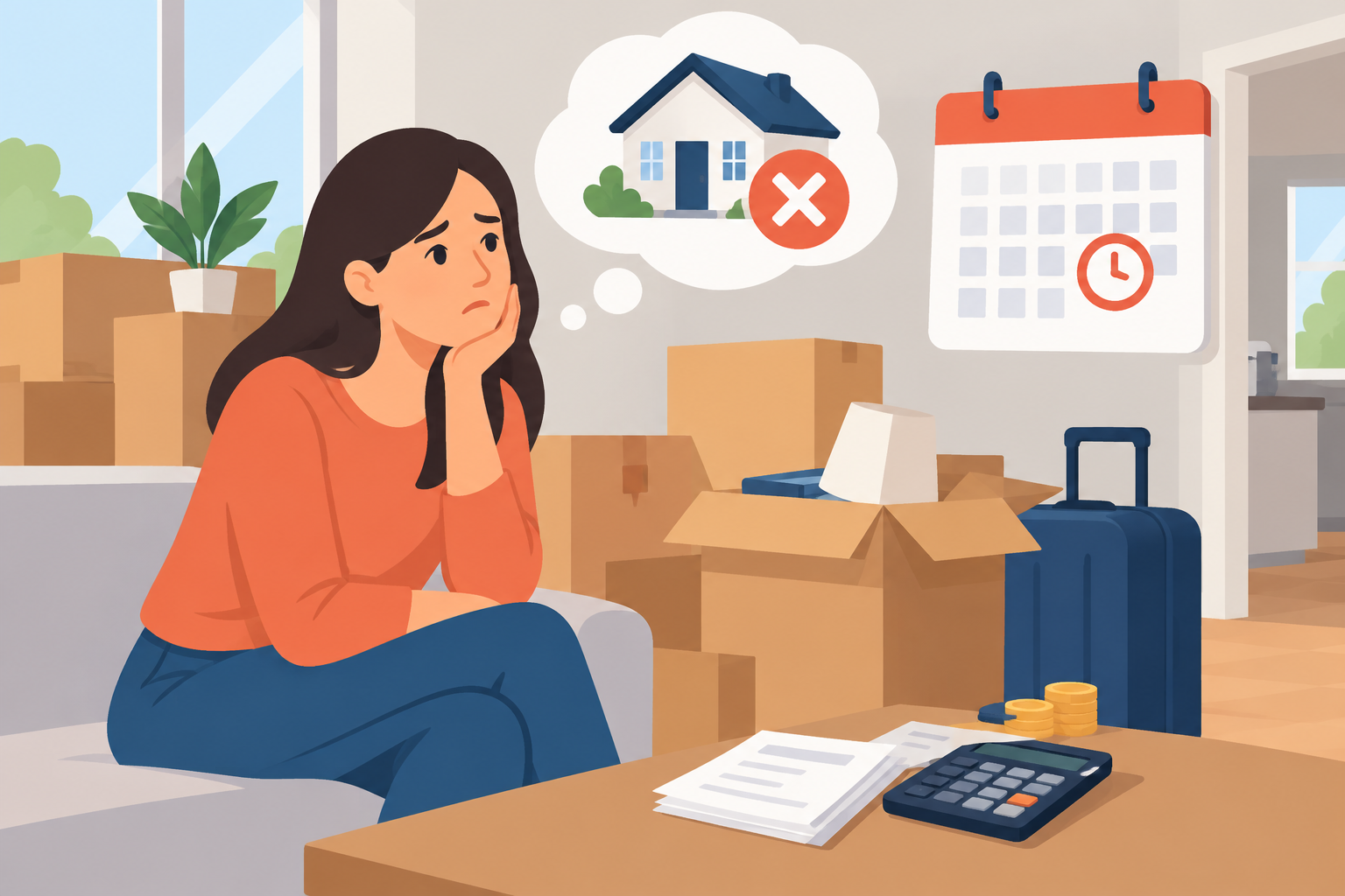 Who Pays Extra Moving Costs When a Closing Is Delayed?
